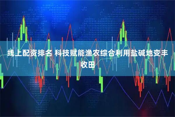 线上配资排名 科技赋能渔农综合利用盐碱地变丰收田